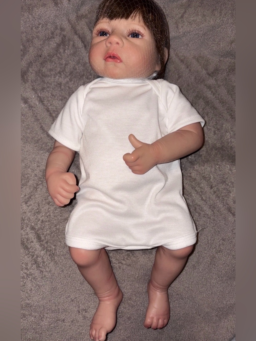 Hoomai Reborn Baby Girl Unknown But She’s Super Cute! 18” Long
